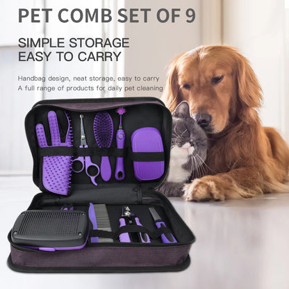 Portable Dog Grooming Kit
