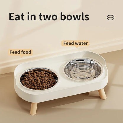 Plastic Dog Feeder